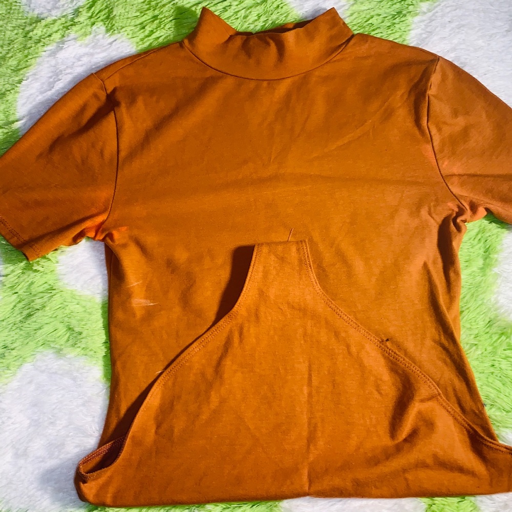 Orange body suit (bleach stains)